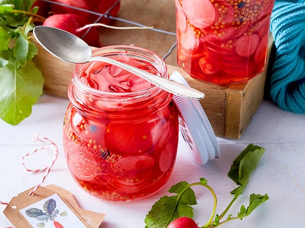 Eingelegte Radieschen Rezept Eingelegte Radieschen Rezept